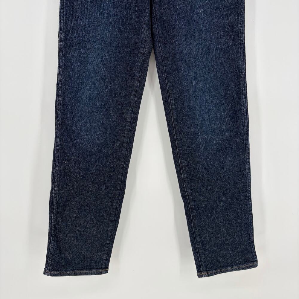 Madewell Mid-Rise Stovepipe Jeans Women's Size 26 Dark Wash Straight Leg - Picture 8 of 10